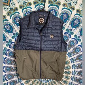 Vintage Colmar Dark Blue Puffer Vest Jacket Mens Medium Rare Gorpcore Andor